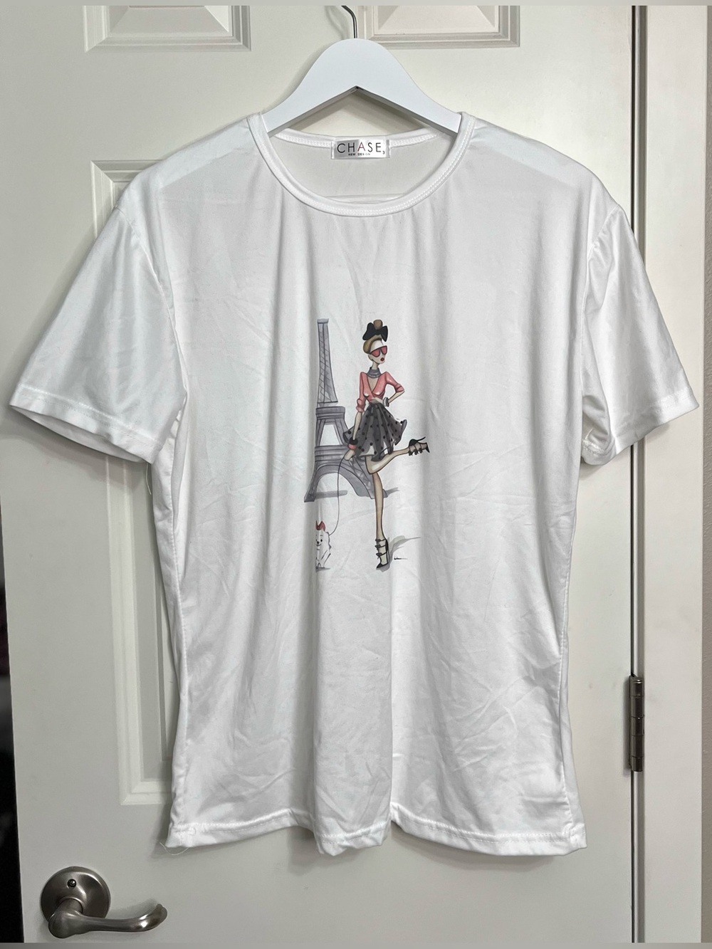 Chase Parisian Girl Graphic Tee